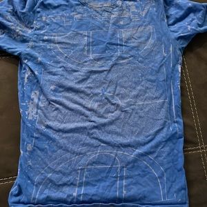 Blue Nike shirt